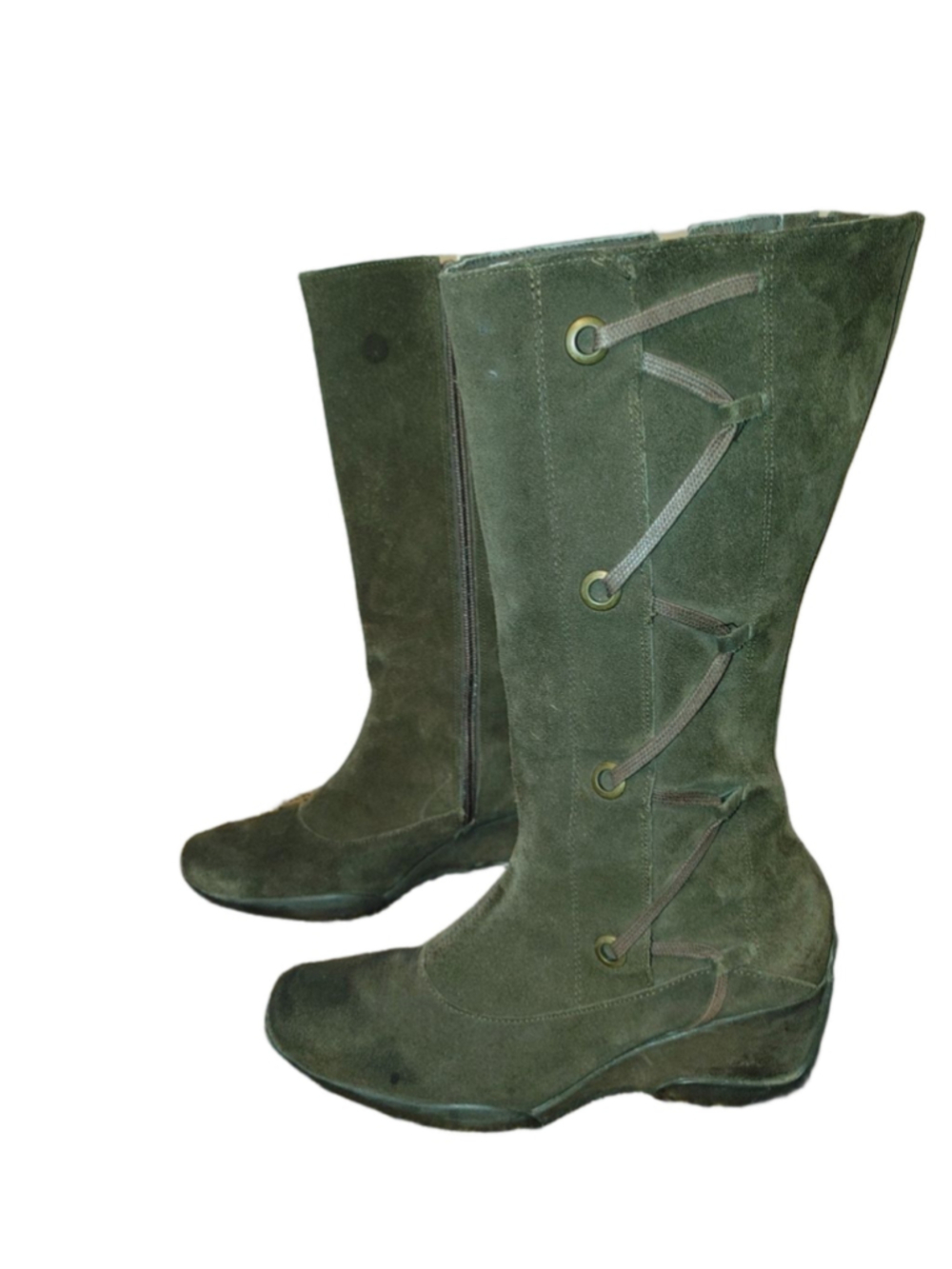 Andrea Collection Suede Boots Size 7.5